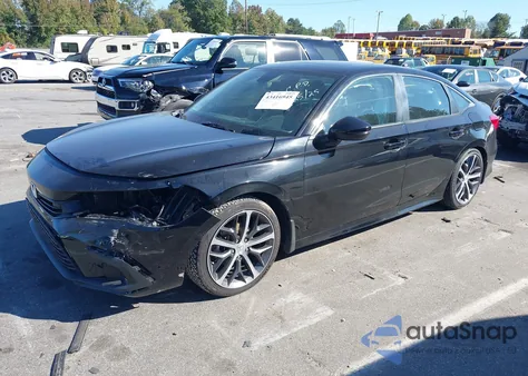 2023 Honda Civic Touring из США, поврежденный, VIN 2HGFE1F99PH312011